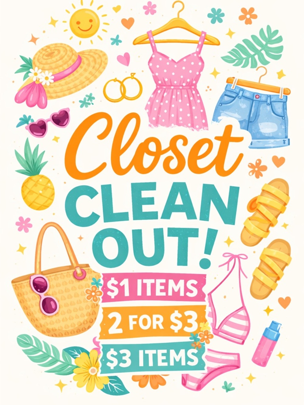 Closet clean out 🥳
